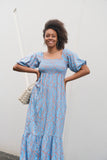 Emily Green x Kholo - Milly Dress in Aquarius