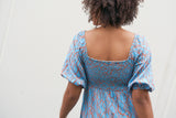 Emily Green x Kholo - Milly Dress in Aquarius