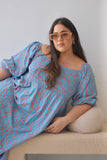 Emily Green x Kholo - Milly Dress in Aquarius