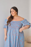 Emily Green x Kholo - Milly Dress in Aquarius
