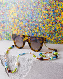 Aqua, Lime and Grape Eyewear Chain