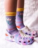 Smiley Blooms Kids Socks
